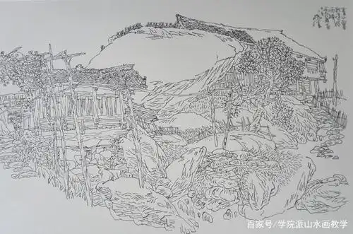 格物致知——著名画家黄格胜教授线描写生作品欣赏