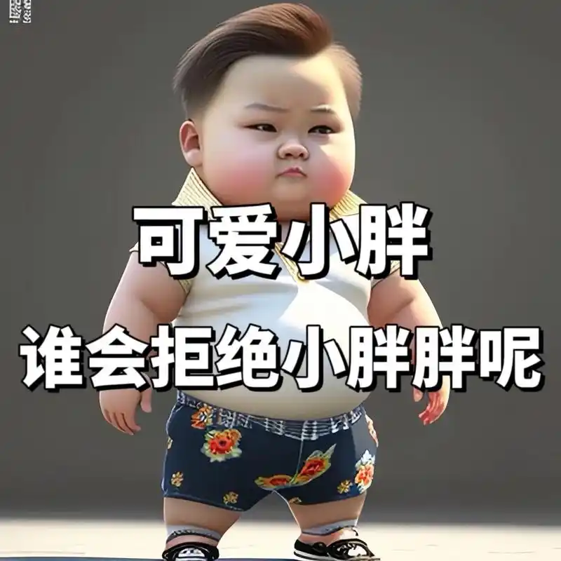 谁会拒绝小胖胖呢