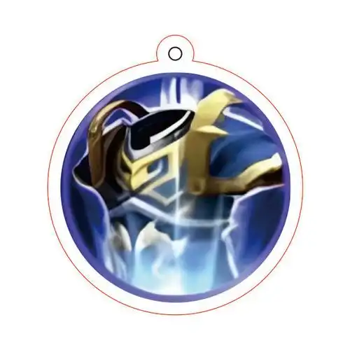 我的世界钥匙扣金王者荣耀周边苹果不死图腾名刀复活甲保命符挂件