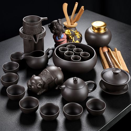茶具旧望格西施紫砂套装家用喝茶泡茶陶瓷茶壶功夫茶具