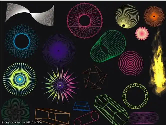 各种形状的矢量图