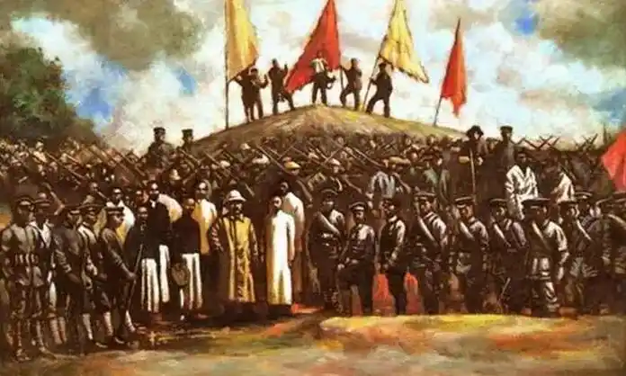 油画《孙中山与辛亥革命》