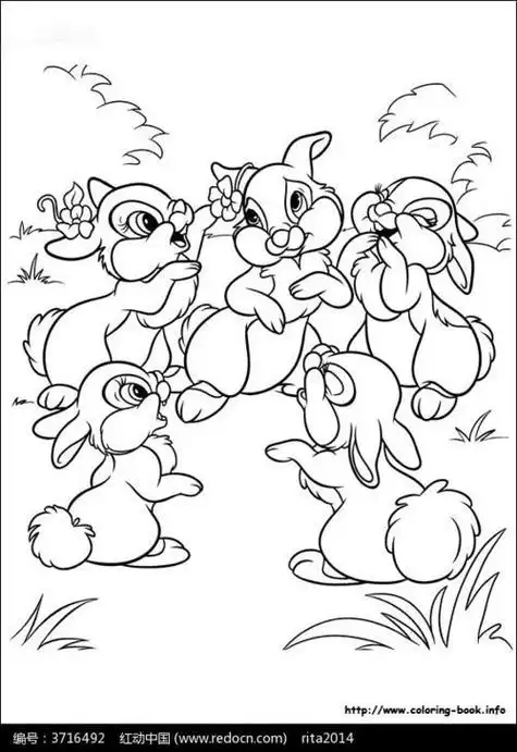 动物简笔画困难 第5页动物在森林玩简笔画动物情景组合简笔画彩色动物