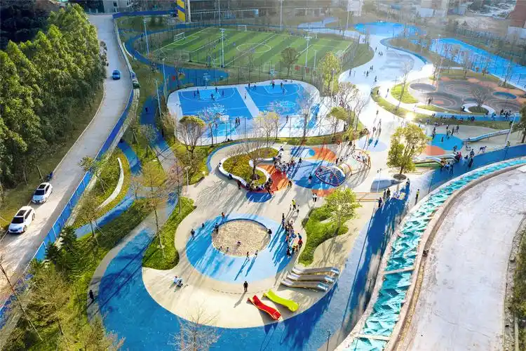 运动广场景观看形式和功能如何完美结合