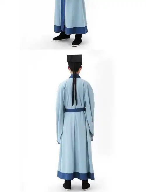 名瑞德古代诗人服装李白书生汉服董永男款明朝古装宋代宋朝秀才舞台