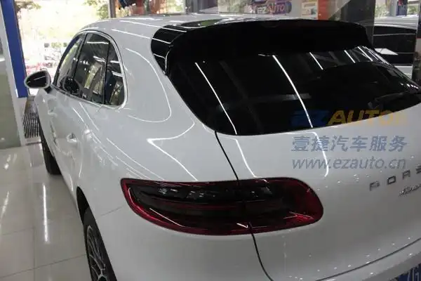 保时捷macan johnsonshield(江森) 隐形衣作业实拍_搜狐汽车_搜狐网