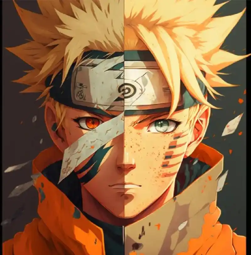 火影忍者头像之漩涡鸣人篇 一个帅