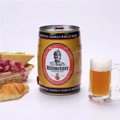 德国进口 意文 小麦啤酒 5l/桶