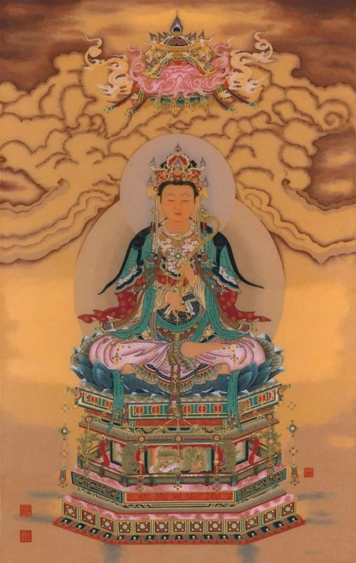 恭迎文殊菩萨圣诞丨诸佛之母智慧第一,劝修念佛发愿往生__凤凰网