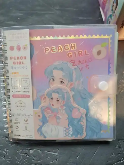 蜜桃少女水晶手帐