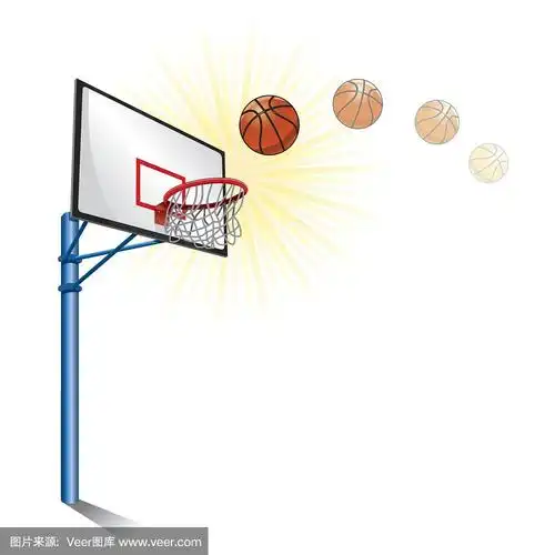 篮球框,篮球运动,球,绘画插图,锐角