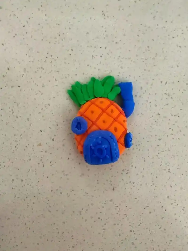 橡皮泥手工 #冰箱贴diy #手工diy 自己做的冰箱贴 - 抖音