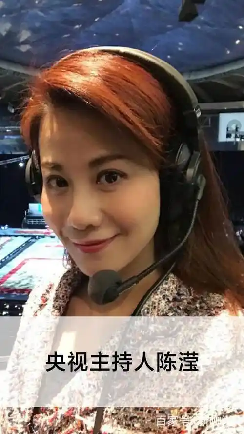 央视主持人陈滢
