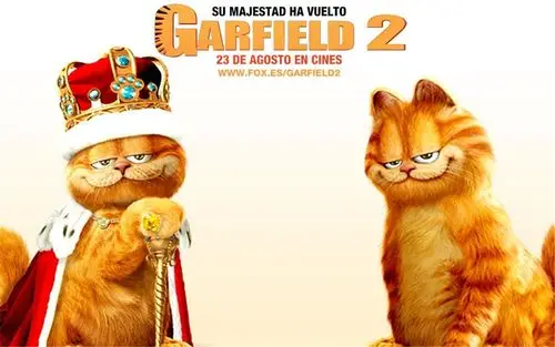 可爱加菲猫2电影电脑桌面壁纸下载