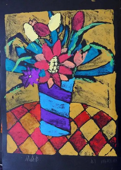 吹塑纸版画的简介_百度知道