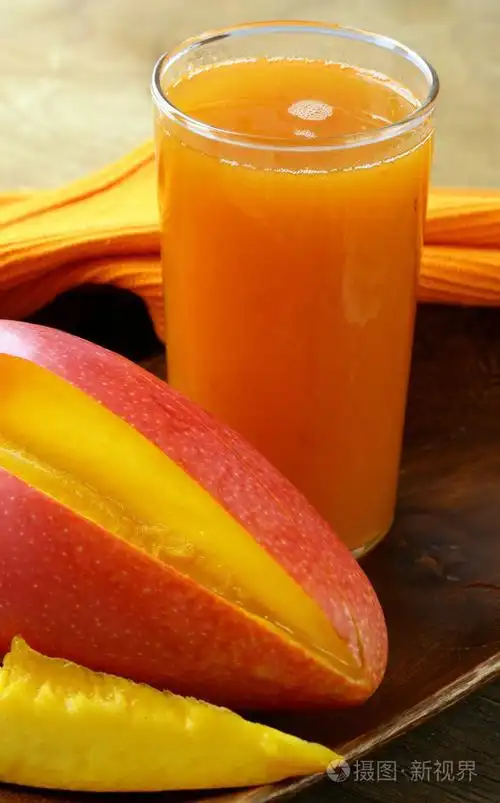 新鲜的芒果汁, 芒果水果