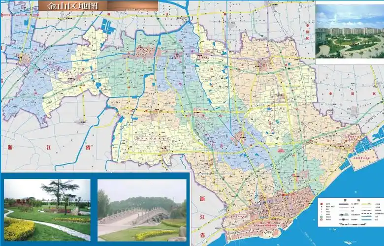 金山区地图