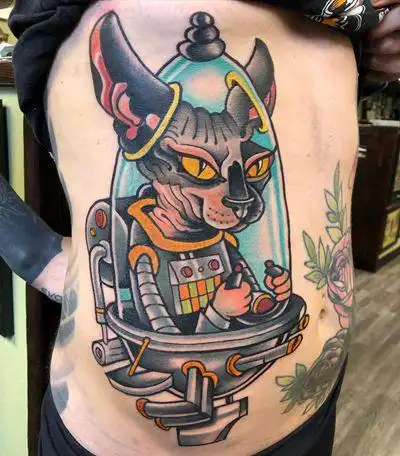 30张高清比鲁斯猫纹身图片