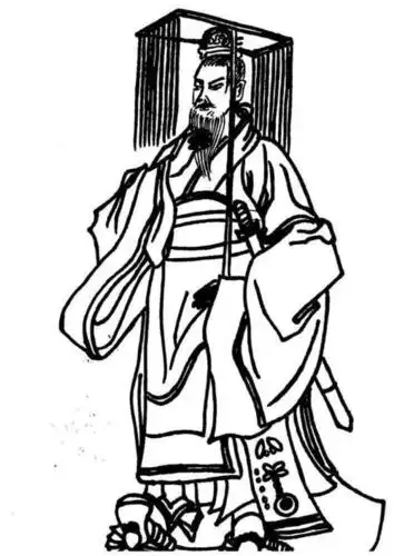 秦代代弓弩兵简笔画