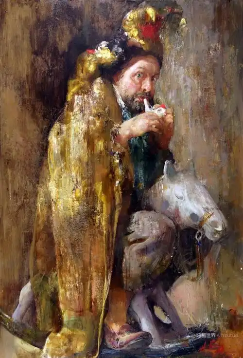 俄罗斯年轻艺术大师尼古拉布洛欣其油画作品令人惊叹折服