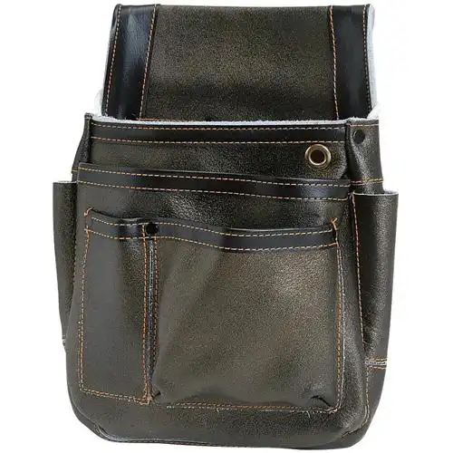 eva skin gusseted nail bag