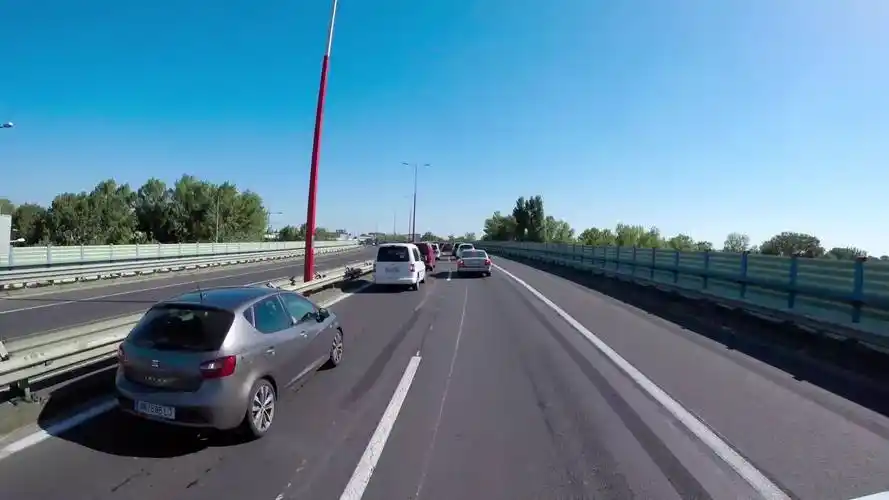 快速开车 驾车主观镜头 第一视角