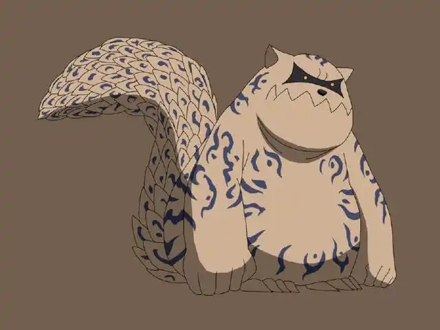 尾田画尾兽时绝对是查了大量资料,很多细节现在看来细思极恐.