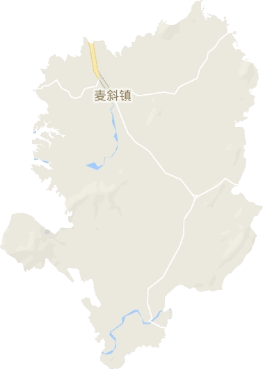 麦斜镇电子地图高清版大图