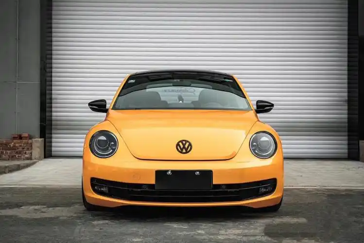 玩车节|大众07甲壳虫改金属枫叶黄99