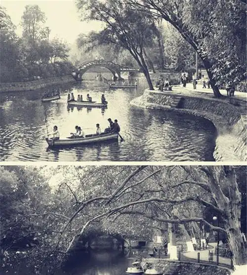 古今中国城市罕见对比照图4一百年前的上海外滩景色更加壮观