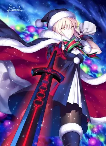 fgo阿尔托莉雅潘德拉贡圣诞节