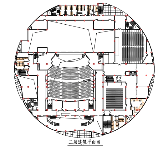 二层建筑平面图