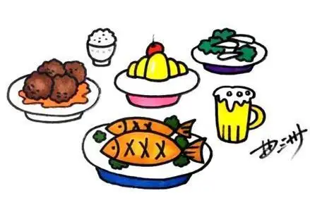 画得棒棒哒超简单的趣味简笔画铃铛子简笔画训练营第二期02爱的晚餐在