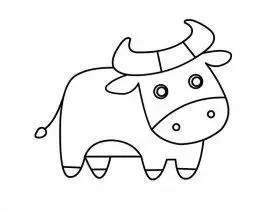 手工专题牛简笔画