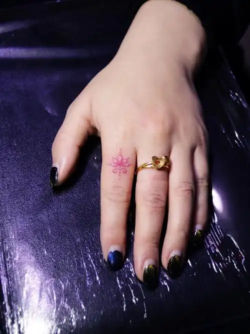 手指纹身_纹身图案手稿图片_磊子的纹身作品集