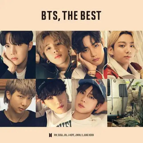 防弹少年团日专《bts, the best》团体封面公开