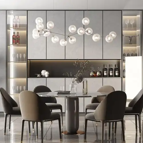 产品标题 现代中式餐边柜酒柜厨房收纳柜子柜储物柜微波炉欧式碗柜