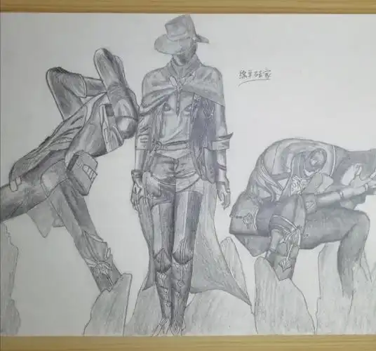 久违的作品,本人太懒了#奥斯卡  #绘画日常