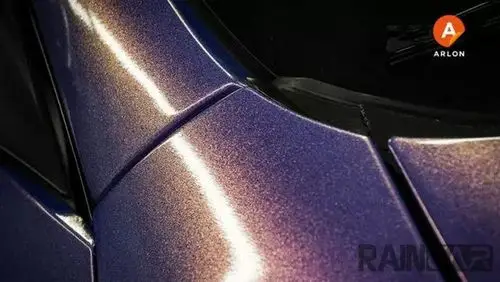 梦幻星空紫沙金,玛莎拉蒂夜拍美国arlon雅龙总是能够引领车身改色的