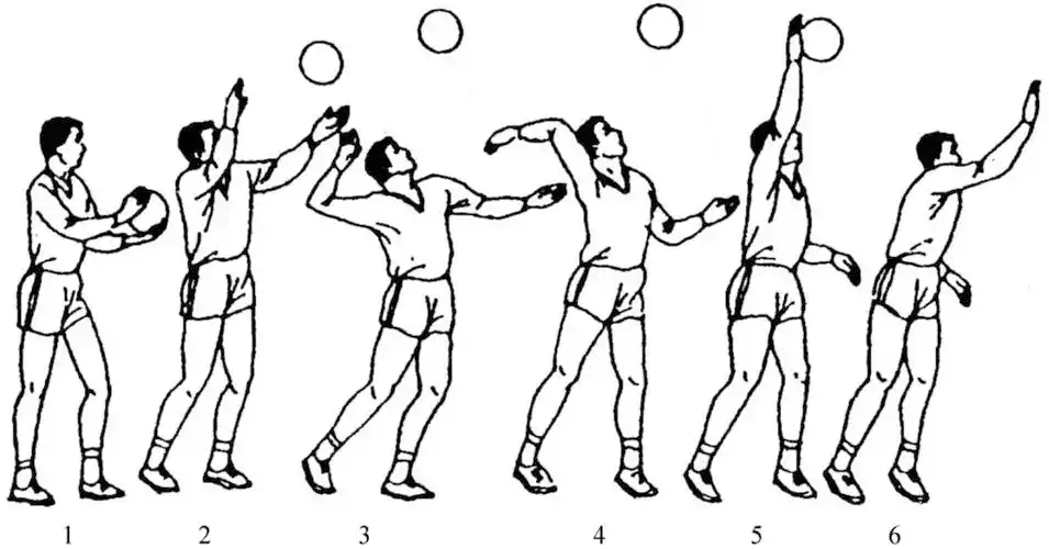 排球的基本技术
