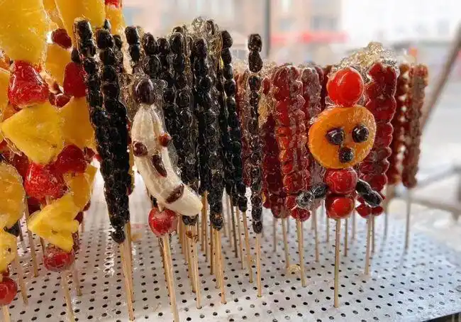 在东北,还有什么是冰糖不能裹的|冰糖葫芦|猪蹄|鸡爪|辣椒_网易订阅