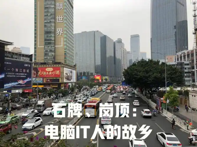 在广州石牌岗顶电脑it人的故乡