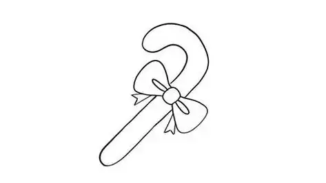 拐杖简笔画大图