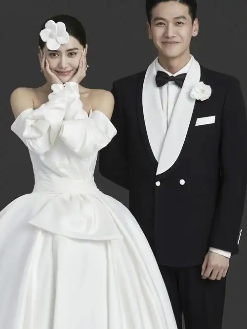 婚纱照风格l极简室内韩式婚纱照78