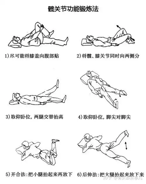 髋关节病变出院指导