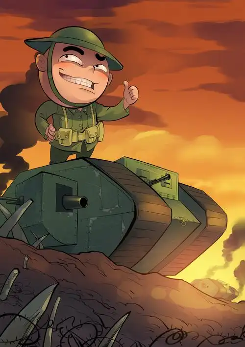 人类战争史上第一辆坦克到底是如何碾压德军的?