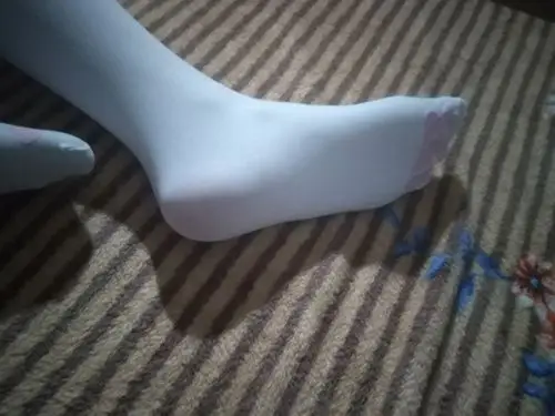 给大家看看初中生的脚