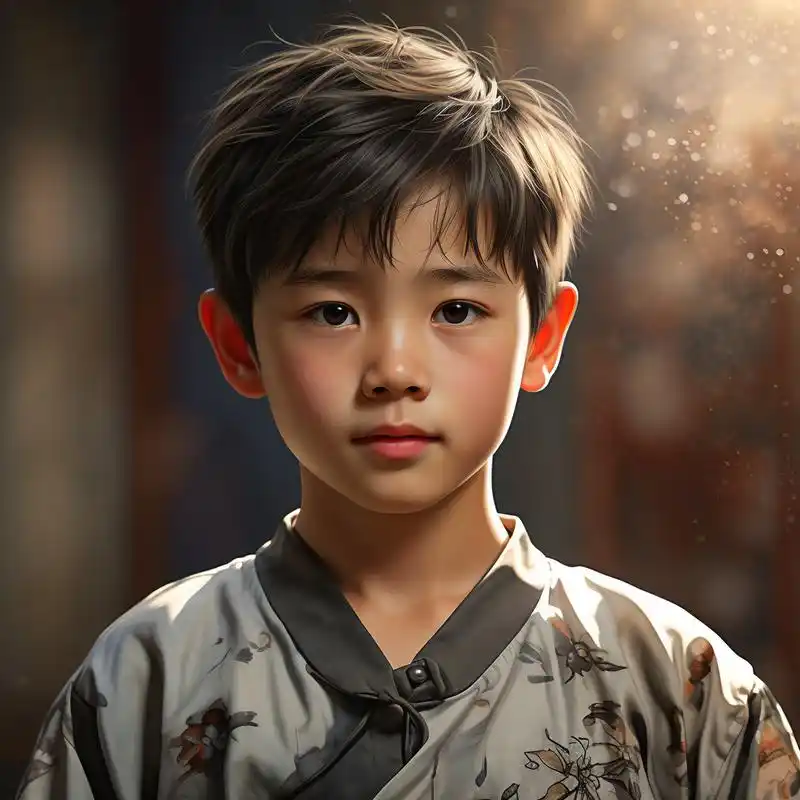 9010-13岁小学生男生帅气头像92