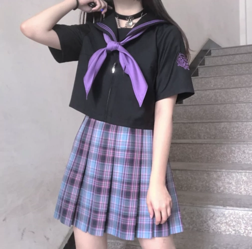 jk制服头像电竞少女