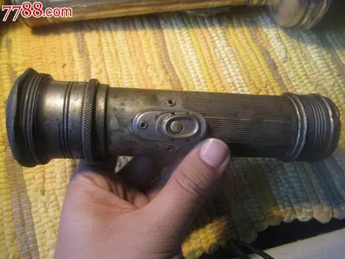 民国时期广州红棉产老铜手电筒_手电筒_民国云南往事【中国收藏热线】